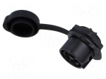 Connector: circular | socket | size 20 | 02 | male | PIN: 5 | 500V | 12A