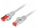Patch cord | S/FTP | Cat: 6 | RJ45 plug,both sides | stranded | Cu | 15m