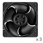 ARCTIC S12038-4K Server Fans, 4-pin, 40mm, 3 pcs