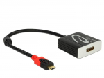 DeLOCK 62730 USB graphics adapter 4096 x 2160 pixels Black