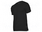 T-shirt | Size: M | black | 180g/m2