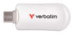 Verbatim Plectra USB-C Flash Drive White 512GB