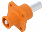 Connector: DC supply | socket | ES-100A | 100A | 1.5kV | PIN: 1 | crimped