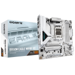 Gigabyte B850M EAGLE WF6E ICE | Processor family AMD | Processor socket AM5 | DDR5 | Supported hard disk drive interfaces SATA