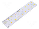 LED strip | W: 49.5mm | L: 223mm | No.of diodes: 16 | CRImin: 70 | 6340lm