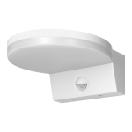 Uued tooted // ASPEN LED 15W, oprawa ogrodowa z czujnikiem ruchu PIR, 1300lm, IP65, 4000K, biała