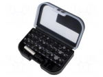 Tools set: screwdriver bits | bag | 30pcs.