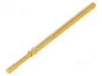 Test needle | Spring compression: 4mm | 5mm | 5A | CuBe | gold-plated