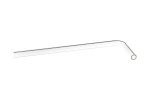 Alphacool HardTube 16/11mm 90&deg; 0.4 m 4 bar Transparent