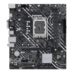 Asus | PRIME H610M-D D4 | Processor family Intel | Processor socket  LGA1700 | DDR4 DIMM | Memory slots 2 | Supported hard disk drive interfaces SATA