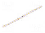 LED tape | white neutral | 2835 | 24V | LED/m: 96 | W: 8mm | 120&deg; | IP20