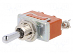 Switch: toggle | Pos: 3 | SP3T | ON-OFF-ON | 15A/250VAC | 15A/30VDC