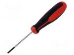 Screwdriver: standard | slot | 3x0.5mm | Blade length: 75mm