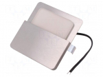 Lamp: lighting fixture | MAGIC | 6500K | IP30 | H: 6.2mm | Shape: square