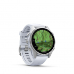 Smart watches Garmin  fenix 8 &ndash; 43 mm, AMOLED Silver with Whitestone silicone band / 010-02903-00