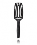 Olivia Garden Fingerbrush Combo Hair brush Medium Black