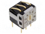 Encoding switch | DEC/BCD | Pos: 10 | THT | Rcont max: 100m&Omega; | 1.96Ncm