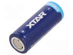 Re-battery: Li-Ion | 26650 | 3.7V | 5200mAh | &Oslash;26.6x68mm | 7A