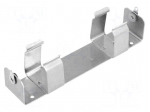 Holder | Mounting: screw | Size: D,R20 | Batt.no: 2 | aluminium