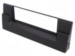 Radio mounting frame | BMW | 1 DIN | black