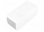 Enclosure: with panel | X: 60mm | Y: 120mm | Z: 50mm | ABS | light grey