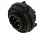 Connector: circular | socket | male | PIN: 7 | 5A | 277V | IP68,IP69K