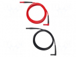 Test leads | Urated: 1.5kV | Inom: 30A | Len: 2m | test leads x2