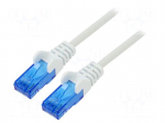 Patch cord | U/UTP | Cat 6a | RJ45 plug,both sides | stranded | Cu | 20m
