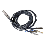 MikroTik QSFP56 40G/100G/200G jaotuskaabel, 3 m DQ+BC0003-DS+