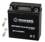 Mootorratta aku 6V 11Ah | MOTO Moretti