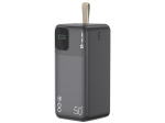 Tracer 47825 Prime-V5 50000mAh QC22.5W+PD20W Power Bank, Black