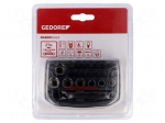 Wrench-set | 6-angles,socket spanner | Chrom-vanadium steel | 1/4"