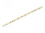 LED tape | white neutral | LED/m: 160 | 5mm | IP20 | 120&deg; | 15W/m | 24VDC