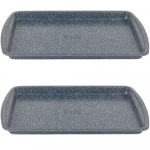 Russell Hobbs RH03858 Nightfall Stone Baking Tray 2 Pack