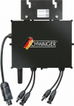 Schwaiger SOWR0806 power adapter/inverter Indoor Black
