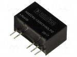 Converter: DC/DC | 2W | Uin: 10.8&divide;13.2VDC | Uout: 5VDC | Uout2: -5VDC