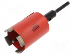 Diamond hole saw | &Oslash;: 62mm | Holder: SDS-Plus&reg; | with pilot drill