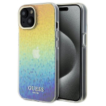 Guess GUHCP14SHDECMI Hardcase IML Faceted Mirror Disco Iridesc for iPhone 14 / 15 / 13 6.1"