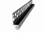 Aluminium shadow gap skirting board 3 m