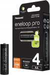 Panasonic Eneloop pro AA 2500 mAh, rechargeable battery (black, 4 pieces)