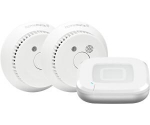 Homematic IP Smart Home Starter Set Smoke Alarm (HmIP-SK27) (1x Access Point 2, 2x Smoke Alarms)