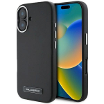 Karl Lagerfeld KLHMP16MPGMSRPK Hardcase FW Metal Plate MagSafe for iPhone 16 Plus 6.7" / black