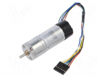 Motor: DC | with encoder,with gearbox | HP | 6VDC | 6.5A | 97rpm | 103g