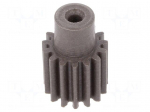 Spur gear | whell width: 25mm | &Oslash;: 17mm | Number of teeth: 15 | ZCL