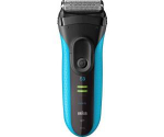 Braun Series 3 310BT, shaver black/blue, Wet&Dry