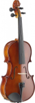 Stagg VN-1/2 EF - skrzypce 1/2 z litego drewna, hebanowa podstrunnica, zestaw