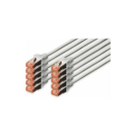 DIGITUS CAT 6 S/FTP &uuml;henduskaabel, 10 tk, 2m, grey