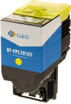 Toner G&G XL-Toner asendustoner Lexmark 702HY/ 70C2HY0 Yellow