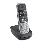 Lauatelefon Gigaset Gigaset E560 juhtmevaba telefon (S30852-H2708-C101) platin