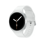 Samsung Galaxy Watch8 (silber, 40 mm, LTE, Sport Band S/M)